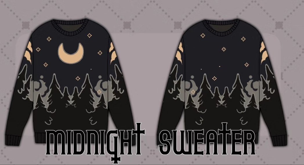 Midnight Knit Sweater [Pre-Order]