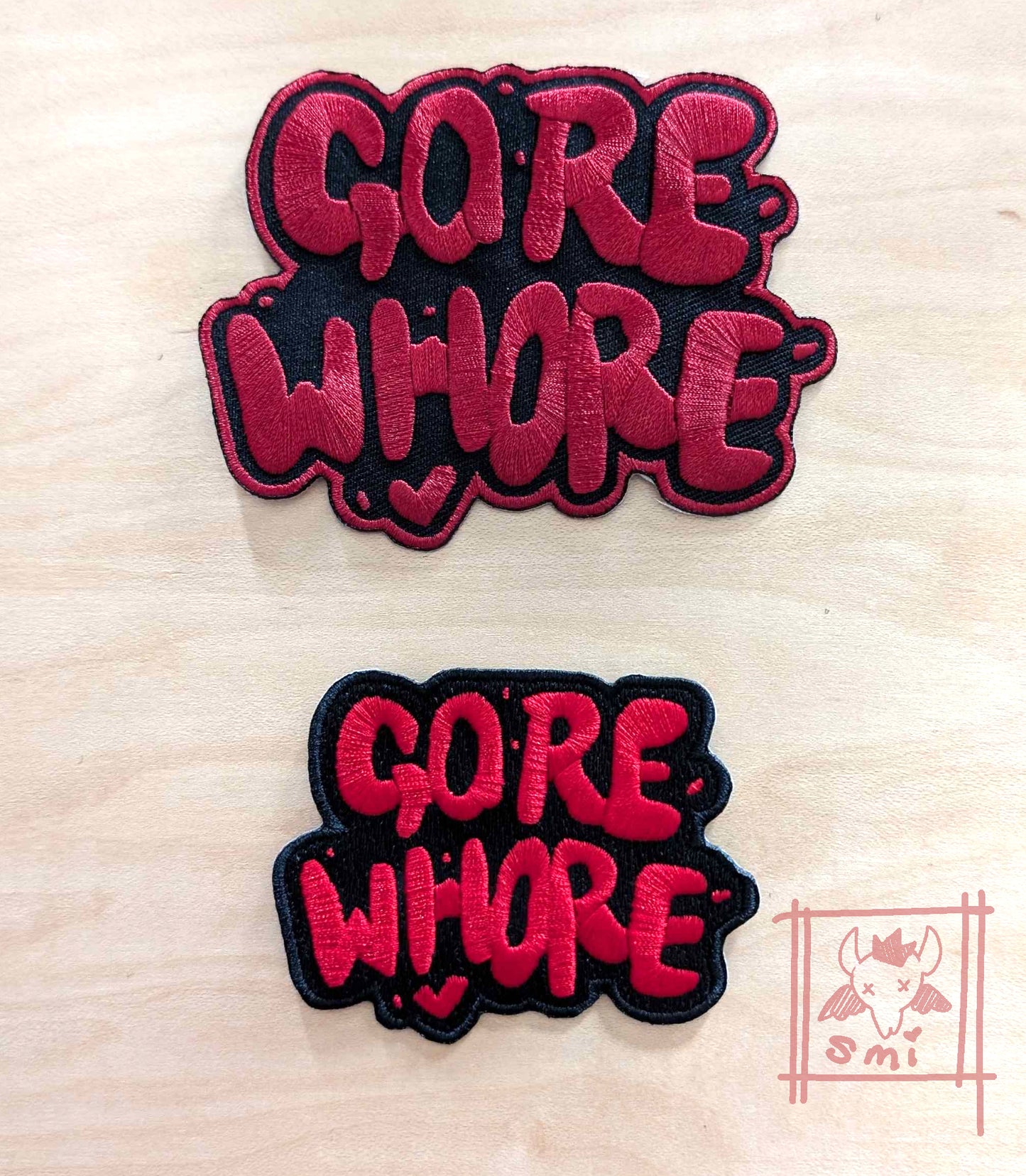 Gore Wh*re Iron On Patch