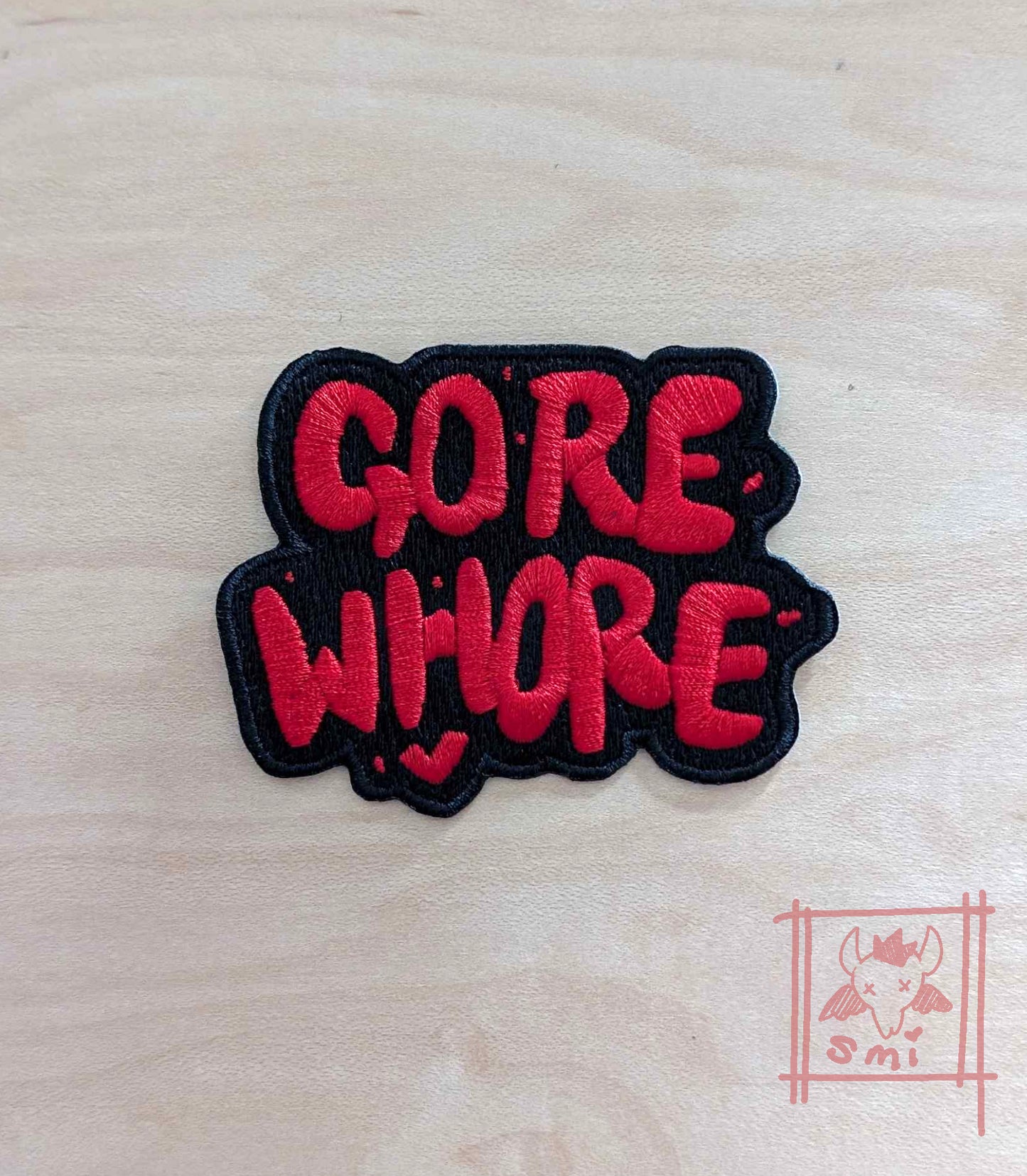 Gore Wh*re Iron On Patch