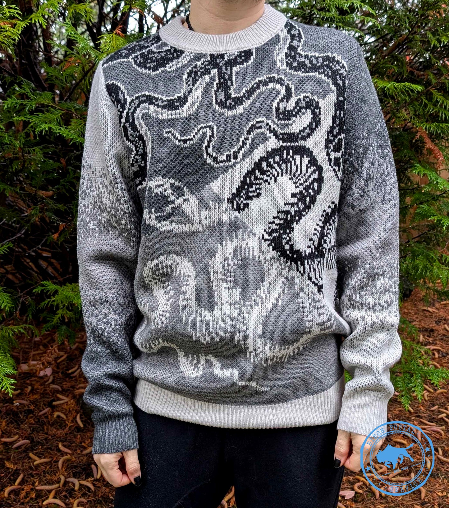 Snake Knit Sweater