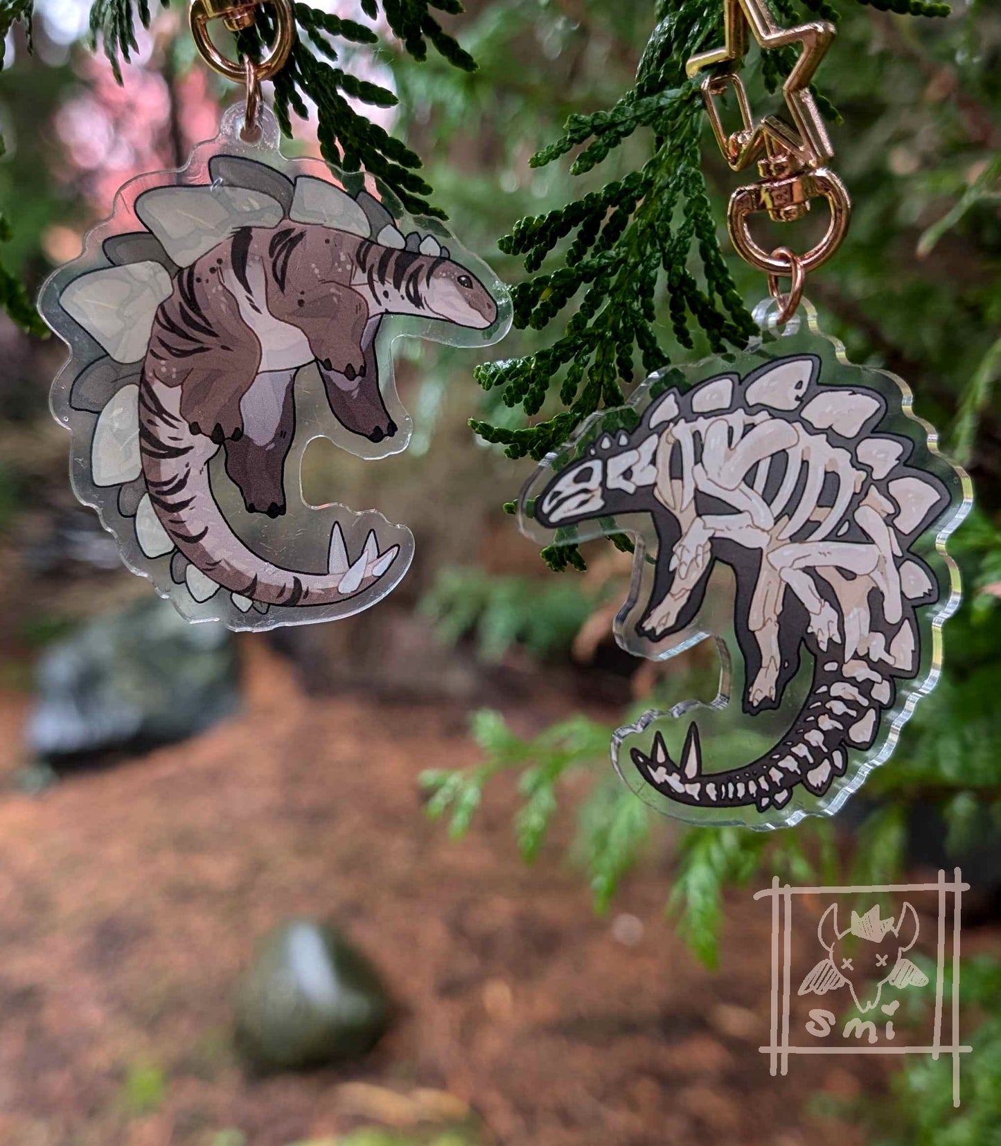 Stegosaurus Charm