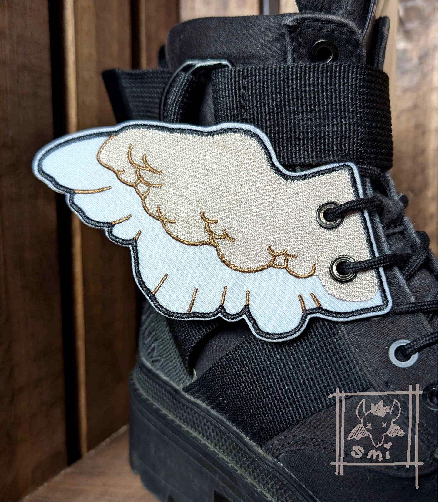 Winged and Ready Shoe Flair