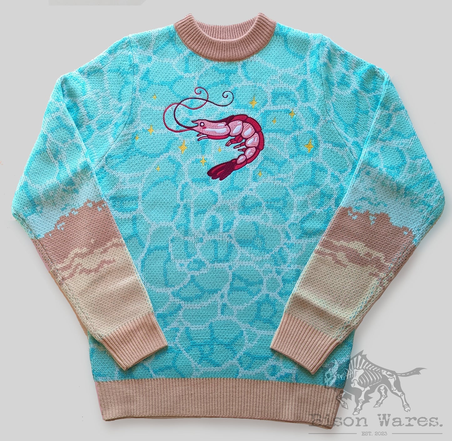 Shrimp Knit Sweater