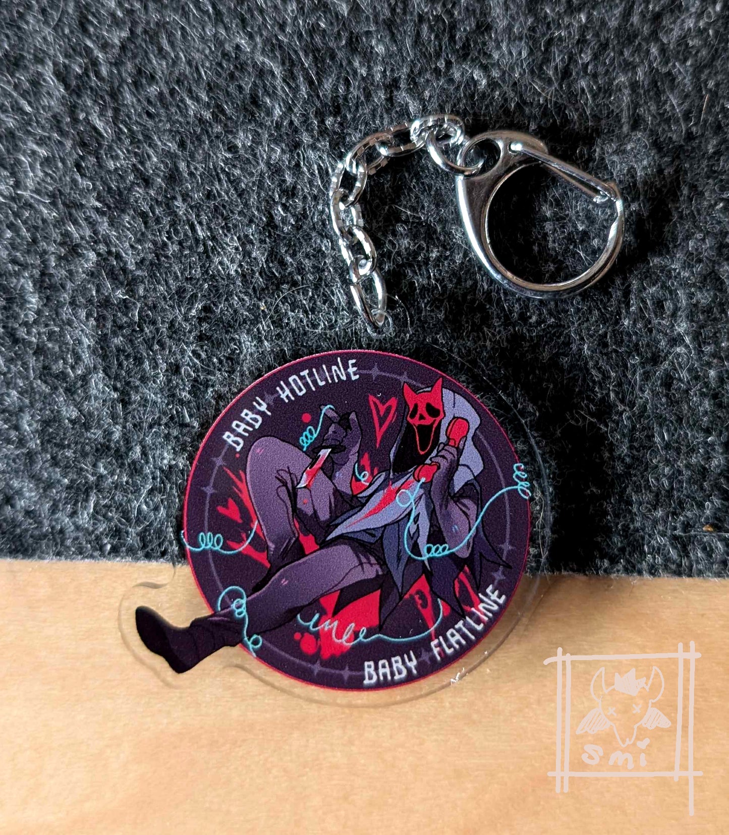 Devil Hotline Charm